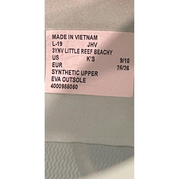 Reef Kids Sandals Little Reef Beachy Sz 9/10 - Picture 8 of 8